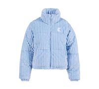Karl Kani Damen KW233-024-2 KK OG Fuzzy Corduroy Short Puffer Jacket Light Blue, L