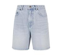 Shorts KARL KANI "Karl Kani Damen Karl Kani OG Slit Denim Shorts", Damen, Gr. 29, Normalgrößen, light blau, 100% Baumwolle, unifarben, loose fit, Hosen Shorts (79604110-29) light blau