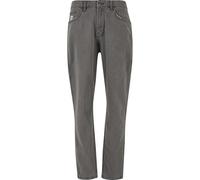 Bequeme Jeans KARL KANI "Karl Kani Herren KK Small Signature Tapered Five Pocket Denim", Herren, Gr. 34, Normalgrößen, light grau, 100% Baumwolle, unifarben, normal, Jeans (67027936-34) light grau