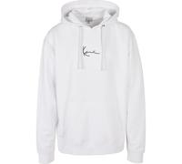 Karl Kani Hoodie KKMQ12005 SMALL Signature Hoody – 65% Baumwolle/35% Polyester – Schwarz/Weiß Gr. S