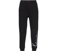 Karl Kani Herren KKMQ12007 Signature Retro Sweatpants BLK Black, XS