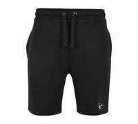Stoffhose KARL KANI "Karl Kani Herren KKMQ22003BLK SIGNATURE SHORTS BLK" Gr. S, US-Größen, schwarz Herren Hosen (53716330-S) schwarz