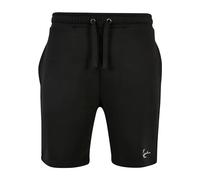 Stoffhose KARL KANI "Karl Kani Herren KKMQ22003BLK SIGNATURE SHORTS BLK" Gr. S, US-Größen, schwarz Herren Hosen (53716330-S) schwarz