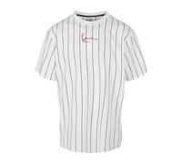 Karl Kani Small Signature Pinstripe Kurzarm-t-shirt