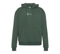 Karl Kani Herren KM-HD011-102-03 KK Small Signature Essential Hoodie Dark Green, S