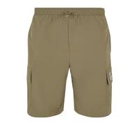 Karl Kani Herren KM-PS041-104-12 Small Signature Essential Cargo Shorts Olive, XL