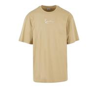 Karl Kani Herren KM-TE011-020-04 KK Small Signature Essential Tee Light Brown, M