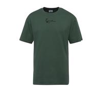 T-Shirt KARL KANI "Karl Kani Herren", Damen, Gr. XS, dunkelgrün, 100% Baumwolle, unifarben, normal, Rundhals, Shirts T-Shirt (22368137-XS) dunkelgrün