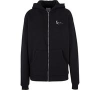 Karl Kani Herren KM-ZH011-001-01 KK Chest Signature Essential Zip Hoodie S black