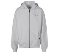 Karl Kani Herren KM-ZH011-002-01 KK Chest Signature Essential Zip Hoodie White, M