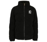 Karl Kani Herren KM213-070-2 Retro Teddy Puffer Jacket Black