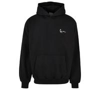 Karl Kani Herren KM231-046-2KK Chest Signature OS Hoodie Black Black, S
