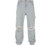 Bequeme Jeans KARL KANI "Karl Kani Herren", Herren, Gr. 28, Normalgrößen, blau (bleached blau), 100% Baumwolle, unifarben, normal, Jeans (24006855-28) bleached blau