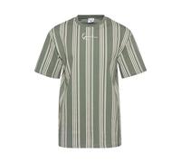 Karl Kani Herren KM233-025-1 KK Small Signature Striped Tee