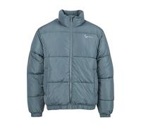 Winterjacke KARL KANI "Karl Kani Herren KM233-052-1 KK Chest Signature Puffer Jacket", Damen, Gr. XXL, dusty grün, 100% Polyester, mehrfarbig, normal, hoch geschlossener Ausschnitt, Jacken Winterjacke