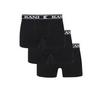 Karl Kani Herren KM233-BB012-001-01-03 KK Retro Tape 3-Pack Boxer Briefs M Black