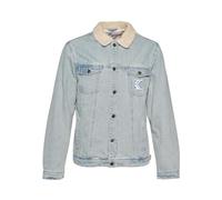 Karl Kani Herren KM234-026-1 KK OG Denim Trucker Jacket S Light Dirty Blue