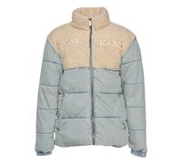 Karl Kani Retro Denim Teddy Puffer Jacket Männer in Gr. M in Blau