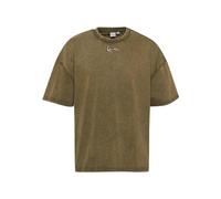 Karl Kani Herren KM234-057-2 KK Small Signature Heavy Jersey Washed Boxy Tee Dark Olive, L
