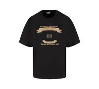 Karl Kani Herren KM241-003-1 Metal Plate Boxy Tee Black, L