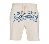Regular Fit Sweatshorts mit Label-Stitching M men Offwhite