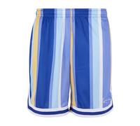 Shorts KARL KANI "Karl Kani Herren", Herren, Gr. XL, US-Größen, navy, lila, gelb, 100% Polyester, relaxed fit, Hosen (63926762-XL) navy, lila, gelb