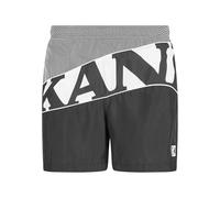 Karl Kani Herren KM242-014-2 Wavy Retro Black Trackshorts Black/White, L