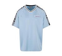 Karl Kani Herren KM242-023-2 Sports Shadow Stripe Jersey Light Blue, XXL