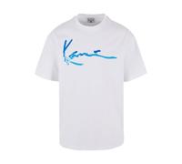 Karl Kani Herren KM242-025-1 Water Signature Tee White, M
