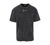 Karl Kani T-Shirt mit Label-Stitching in Black, Größe S
