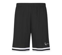 Karl Kani Relaxed Fit Shorts mit Logo-Stitching in Black, Größe S