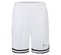 Karl Kani Herren Signature Mesh Shorts White/Black, XXL