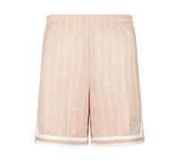 Karl Kani Herren Small Varsity Logo Pinstripe Mesh Shorts XL Sand/White