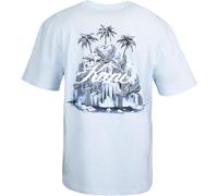 Karl Kani ICY Dancer T-Shirt (DE/NL/SE/PL, Alphanumerisch, M, Regular, Regular, Light Blue)
