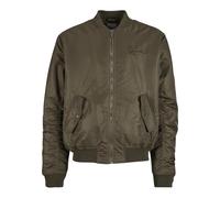 Bomberjacke KARL KANI "Karl Kani KK Kani Back Embroidery Bomberjacket", Herren, Gr. XL, braun, 100% Polyester, normal, amerikanischer Ausschnitt, Jacken Bomberjacke (19043163-XL) braun