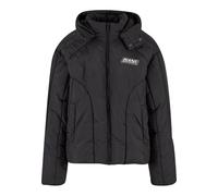 Winterjacke KARL KANI "Karl Kani KK Sport Patch Arctic Puffer Jacket", Damen, Gr. XL, schwarz, 100% Polyester, unifarben, normal, ohne Ausschnitt, Jacken Winterjacke (48349338-XL) schwarz