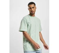 Karl Kani Herren KM232-019-1 KK Small Signature Pinstripe Tee Light Mint/White, L
