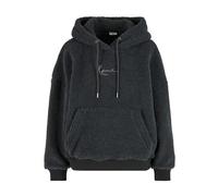 Karl Kani Metal Signature Teddy Os Hoodie Anthracite, S