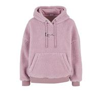 Karl Kani Metal Signature Teddy Os Hoodie Rose, XS