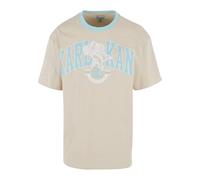 Karl Kani OG Eagle Print Tee Light Sand/Light Blue, XL