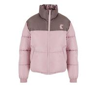 Karl Kani OG Reversible Puffer Jacket Rose/Taupe, XL