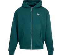 Karl Kani Oversized Sweatjacke Zip Hoody (DE/NL/SE/PL, Alphanumerisch, L, Regular, Regular, Green)