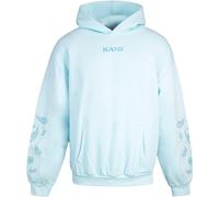 Karl Kani Retro Paisley Oversized Hoody Kapuzenpullover (DE/NL/SE/PL, Alphanumerisch, S, Regular, Regular, türkis)