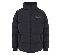 Winterjacke KARL KANI "Karl Kani Karl Kani Serif 89 Puffer Jacket", Herren, Gr. L, schwarz, 100% Polyester, mehrfarbig, normal, amerikanischer Ausschnitt, Jacken (63385846-L) schwarz