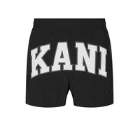 Karl Kani Serif Boardshort Swimshort Badehosen (DE/NL/SE/PL, Alphanumerisch, S, Regular, Regular, Black)