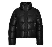 Karl Kani Serif Crop PU Puffer Jacket L