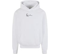 Karl Kani Small Signature Essential Oversized Hoodie in Gr. S in Weiß