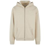 KARL KANI Sweatjacke mit Label-Stitching in Sand, Größe XXL