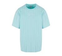 Karl Kani Small Signature Essential Pinstripe Tee Light Blue, XS