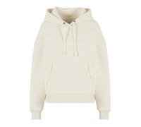 Kapuzenpullover KARL KANI "Karl Kani Small Signature Essential Os Hoodie", Damen, Gr. M, weiß (sanftes weiß), 65% Baumwolle, 35% Polyester, mehrfarbig, casual, relaxed fit, ohne Ausschnitt, Langarm, P